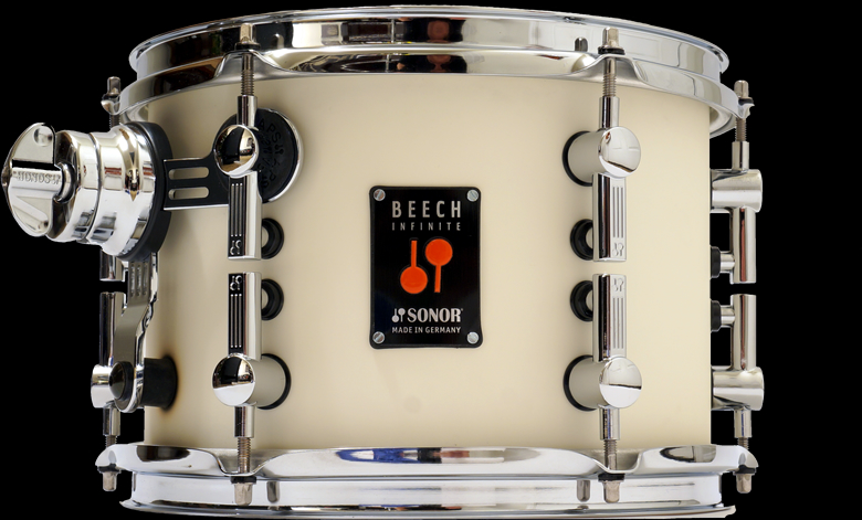 Sonor 10 inch Beech Infinite tom. Copyright 2014 Aural Endeavors, LLC